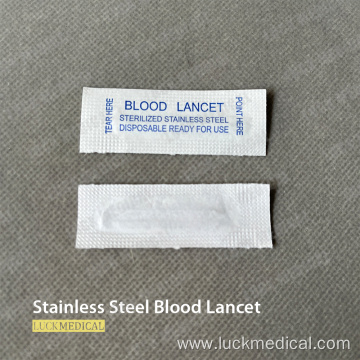 Stainless Steel Blood Lancet Blood Sugar